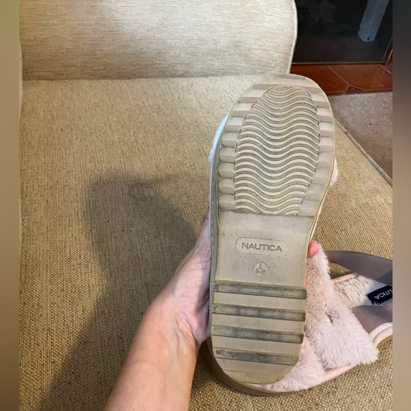 Nautica light purple fur slipper shoe - Picture 2 of 4